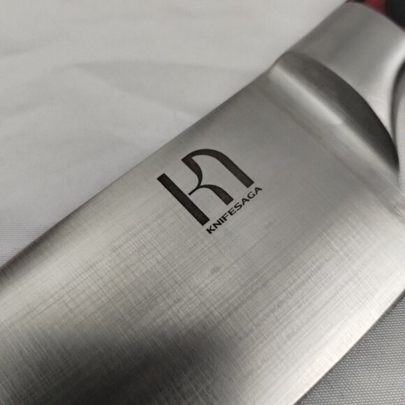 KnifeSaga Japanese Chef Knife Professional 8-Inch Blade High Carbon Steel - Picture 2 of 6